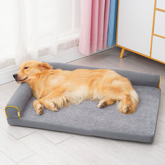 Backrest Dog Bed Wear And Dirt Resistant Breathable For All Seasons