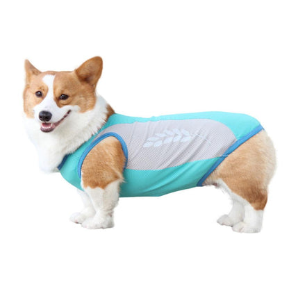 Pet Shirt Summer Cat Cooling Vest Puppy Breathable Coat Medium Dog