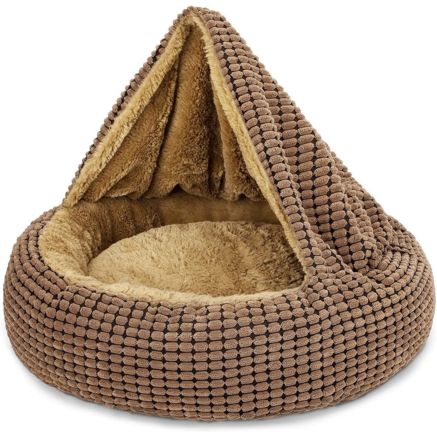 Donuts Pet dog cat nesting Cozy Cave bed Deep Sleepping winter keep warm