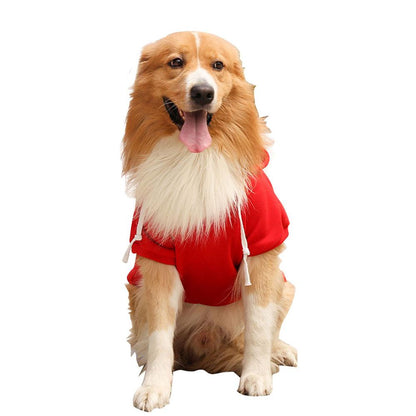 Pet Dog Sweatshirt Hoodie Sweater with Pocket Winter Warm Cat Jacket Coat