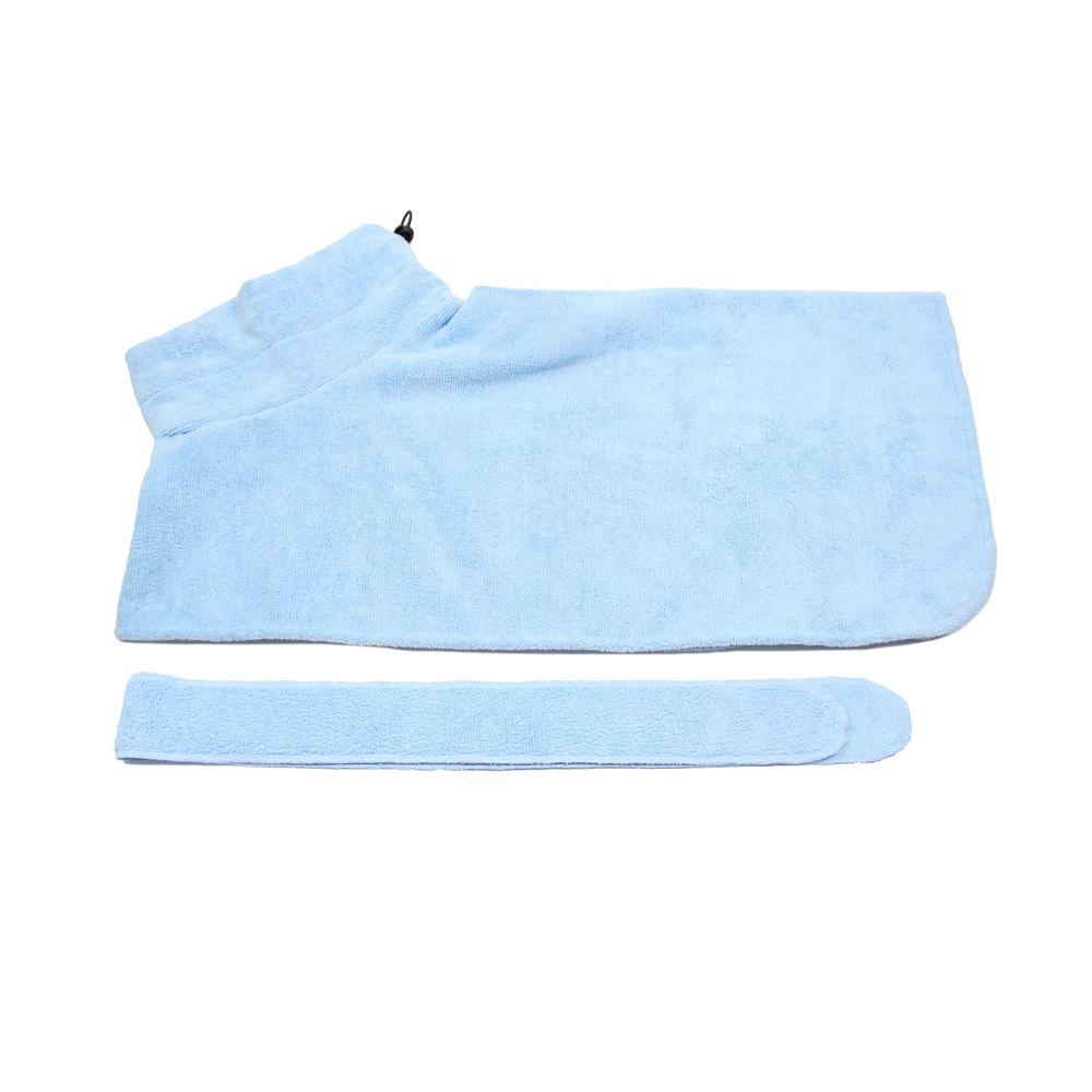 Dog Bathrobe Pet Drying Coat Microfiber Absorbent Towel for Cats Fast Dry