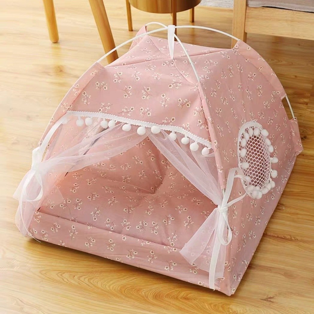 Cave Beds For Dogs Semi-enclosed Tent Pet Nesting Suitable For All Seasons