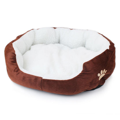 Napper dog cat bed kennel sherpa warm fit small Medium Dog