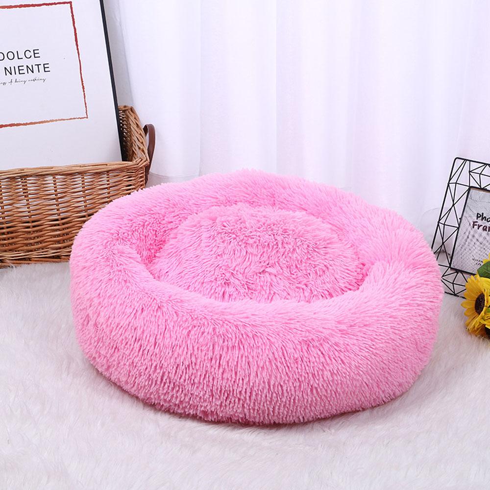 Pets Donut dog Cat Calming Anti Anxiety beds Napper Soft Warm