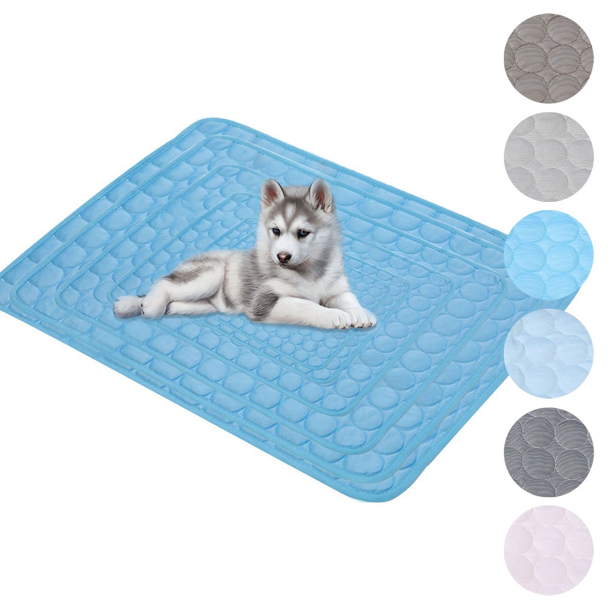 Pet ice silk summer cooling sofa pad breathable anti-bite For dog kennel