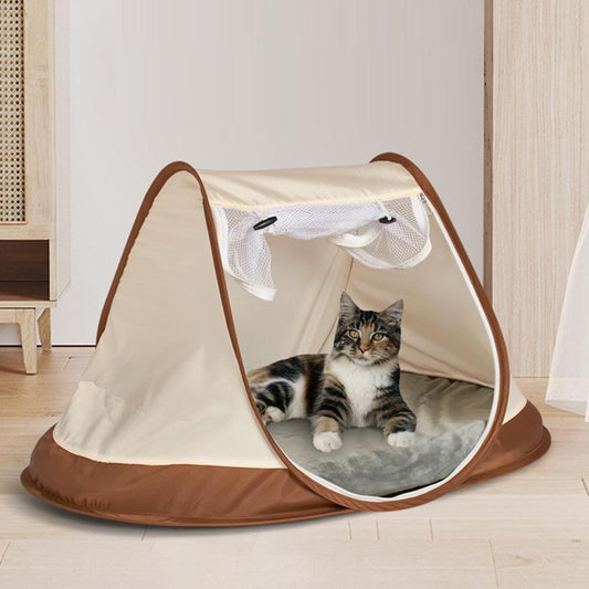Outdoor Waterproof Oxford Fabric Pet Tent Cold-Resistant and Detachable for Easy Cleaning